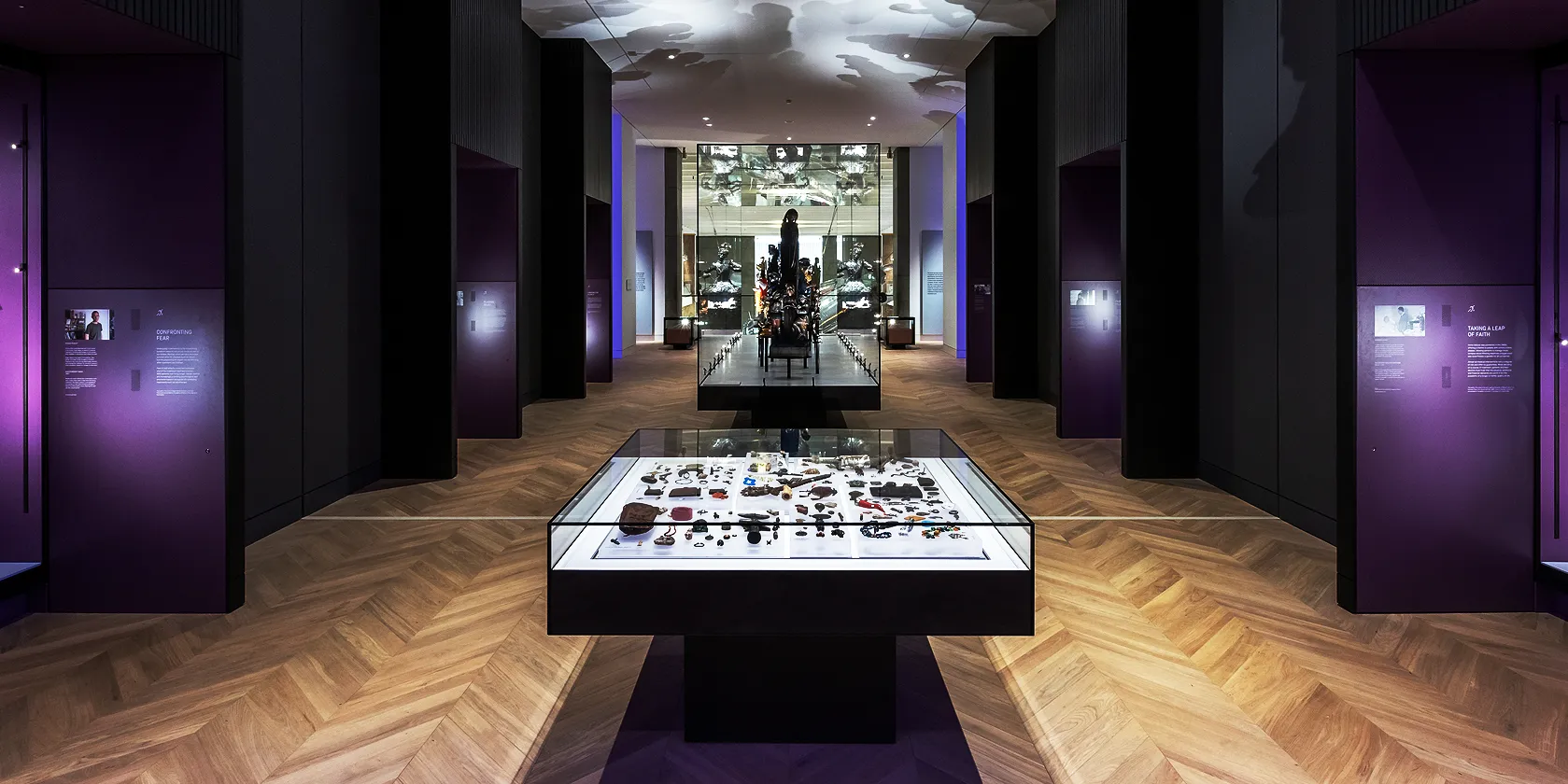 •	Faith, Hope and Fear gallery located in Medicine: The Wellcome Galleries. © Science Museum Group